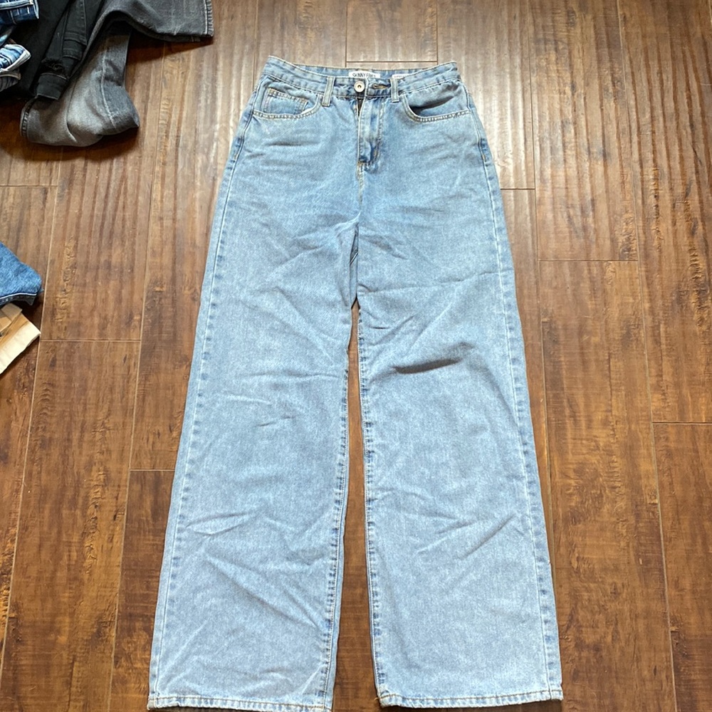 High rise wide leg jeans -3- (25 ish)